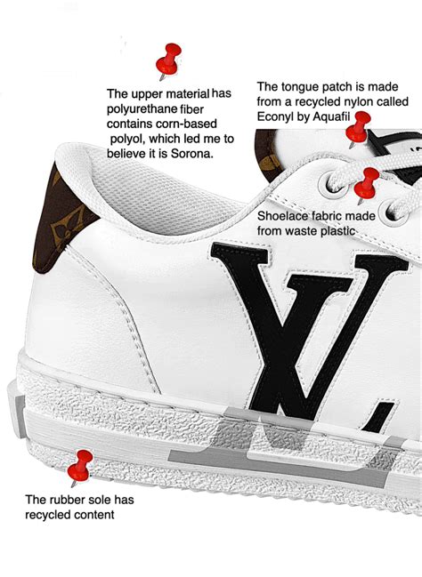 how louis vuitton shoes are made|what is Louis Vuitton made of.